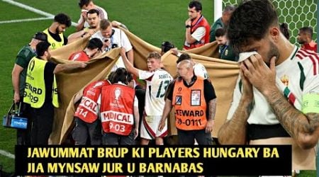 Brup jawummat ki players Hungary ba jia mynsaw jur u Varga rung round 16 sa ka Switzerland