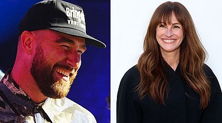Fans gush over Julia Roberts' adorable exchange with Travis Kelce at Taylor Swift gig in Dublin