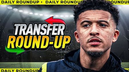 JADON SANCHO OFFERED TO MAN CITY &amp; CITY DON&#39;T WANT OLMO! | Transfer Round-Up