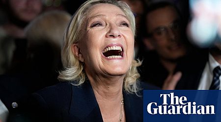French market leaps amid hopes Le Pen will fall short of outright victory