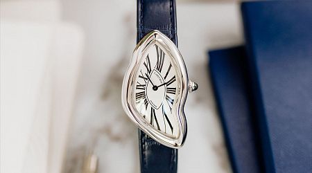Cartier Crash White Gold NSO White Opaline Watch