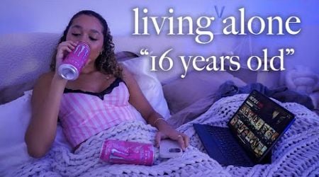 LIFE ALONE IN MY NEW HOUSE | living alone at 16