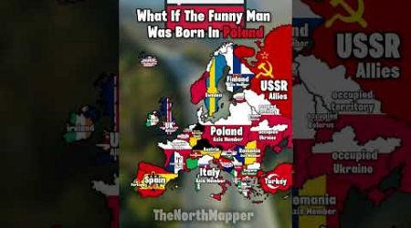 What If The Funny Man Was Born In Poland #map #mapping #europe #mapper #mapchart #geography #history