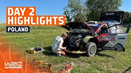 Day 2 Highlights | WRC ORLEN 80th Rally Poland 2024