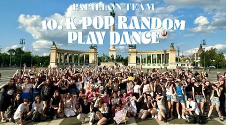[KPOP IN PUBLIC] 10. Random Play Dance by Papillon Team in Budapest, Hungary