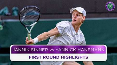 How will the World No.1 start? | Jannik Sinner vs Yannick Hanfmann | Highlights | Wimbledon 2024