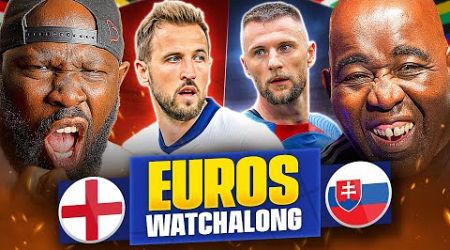 ENGLAND 2-1 SLOVAKIA | EUROS 24 LAST 16 WATCHALONG LIVE