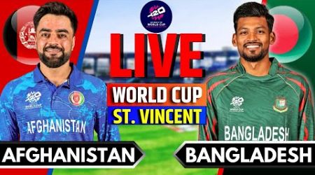Afghanistan vs Bangladesh Match Live | Live Score &amp; Commentary | AFG vs BAN T20 World Cup Match Live