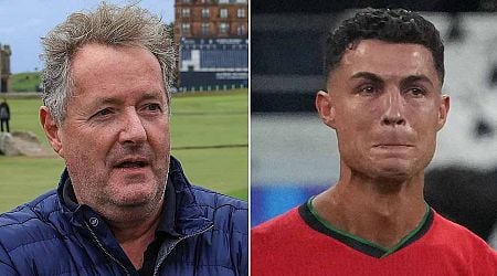 Piers Morgan sums up Cristiano Ronaldo in one word after tearful penalty drama
