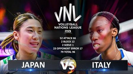 Japan vs Italy - 1st Place Match | Women&#39;s VNL 2024