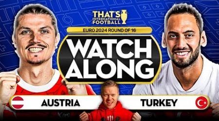 AUSTRIA vs TURKEY! LIVE EURO 2024 with Mark GOLDBRIDGE LIVE