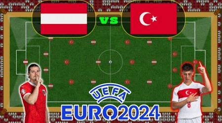 Oostenrijk versus Turkije - UEFA Euro 2024 Marble Football Showdown!
