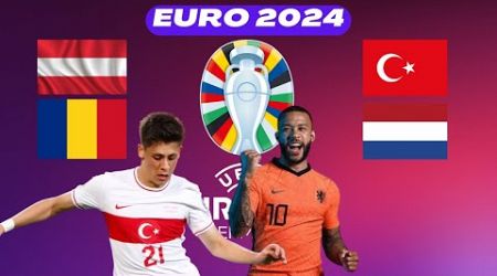 Pronostic foot Euro 2024: Roumanie - Pays-Bas &amp; Autriche - Turquie