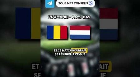 Prono foot Euro 2024 Roumanie Pays-Bas #euro2024
