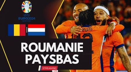 ROUMANIE vs PAYSBAS EURO2024 LIVE MATCH EN DIRECT