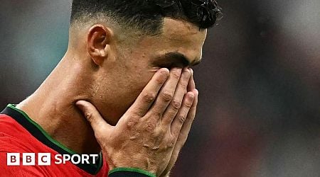 'I was at rock bottom' - redemption for tearful Ronaldo at 'last Euros'