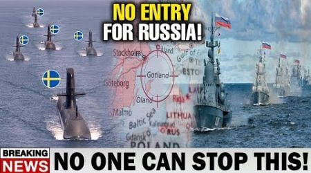 Sweden WARNED Russian navy for the last time with famous submarines! Putin had to agree desperately!