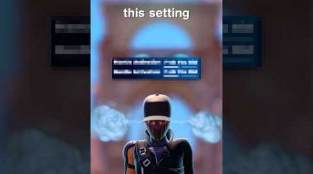 NEVER use this setting in Fortnite