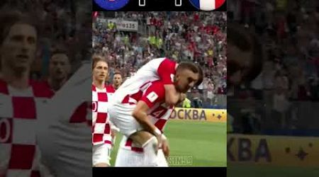 Croatia vs France 2018 would cup final #football #mbappe #lukamodric #love