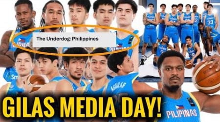 GILAS Pilipinas Media Day &quot;VALUABLE UNDERDOG&quot; ang PHILIPPINES ayon sa FIBA! Kilalanin lahat ng Teams