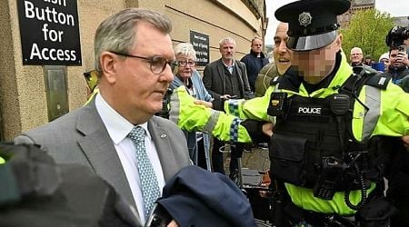 Jeffrey Donaldson facing more historical sex offence charges as former DUP leader and wife due in court today