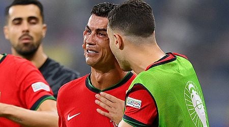 Cristiano Ronaldo breaks silence and reveals why he cried during Euros game