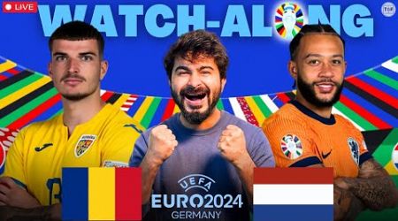 Romania v Netherlands LIVE Score, Reaction &amp; Watch Along | UEFA Euro 2024