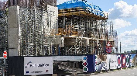 Rail Baltica's construction bill will still rise this year