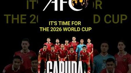 IT&#39;s Time for The 2026 World Cup GaRuDa KOE #feedshorts #shintaeyong #timnasindonesia