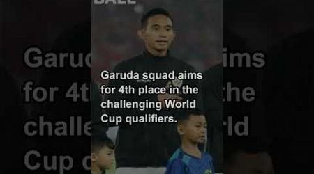 Challenges Ahead Indonesia&#39;s Path in World Cup 2026 Qualifiers