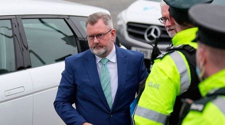 Former DUP leader Jeffrey Donaldson sent for trial over alleged historical sex offences