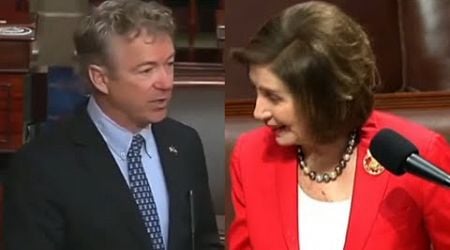Rand Paul Gets up and Completely SHREDS Nancy Pelosi with Epic SPEECH, Gets a Standing Ovation