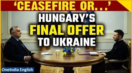 NATO&#39;s Hungary PM Orban Provokes Russia&#39;s Putin: Meets Zelensky in a Surprise Visit | Full Scale War