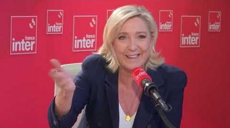 Marine Le Pen : &quot;Nous ne pouvons accepter d&#39;aller au gouvernement si nous ne pouvons pas agir&quot;