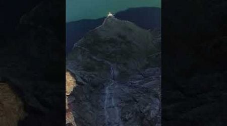 Basejumping Norway waterfall #shorts #mountains #flying