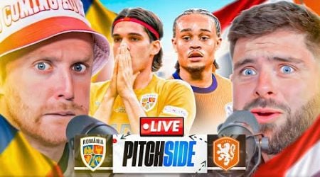 ROMANIA 0-3 NETHERLANDS! | Pitch Side LIVE!