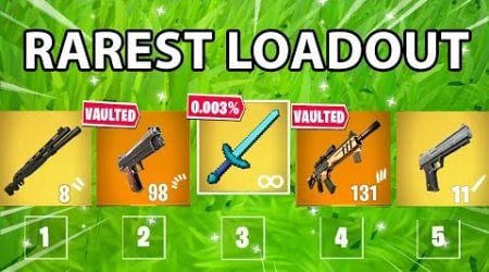 The Rarest Loadout You&#39;ll Ever See in Fortnite