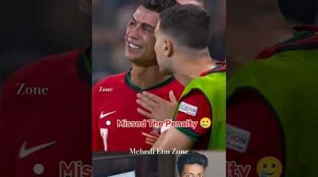 Ronaldo Penalty Missed Against Slovenia #cristiano #football #cr7 #viral #shorts