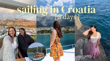 Living on a boat for 8 days in CROATIA