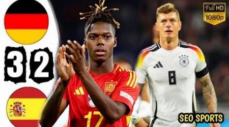 Germany vs Spain 3-2 - All Goals &amp; Highlights - euro 2024