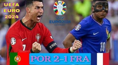 Portugal vs France 2-1 | Highlights &amp; All Goals Euro 2024