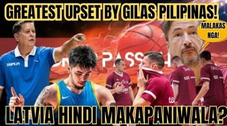 GILAS PILIPINAS TINUSTA ANG LATVIA|UPSET WIN KINUHA NG GILAS|