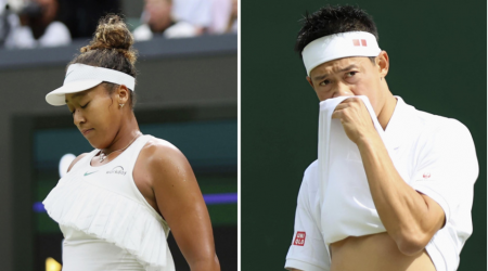 Tennis: Osaka, Nishikori make early exits at Wimbledon