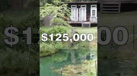 Private oasis. Secluded Seasonal Camp $125,000 #cabin #countryestate #cabincrew