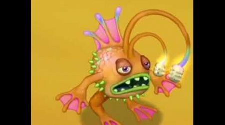 Rare Plangger Fire oasis-my singing monsters