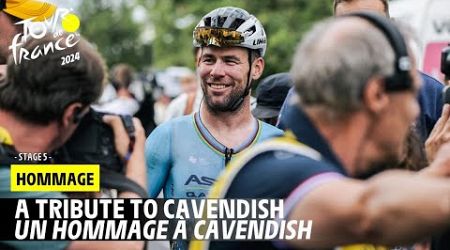 A tribute to Cavendish - Stage 5 - Tour de France 2024