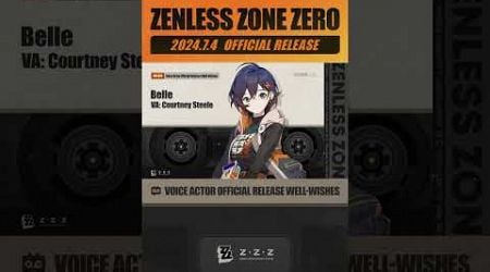 Zenless Zone Zero Release Voice Actor Well-Wishes: Belle