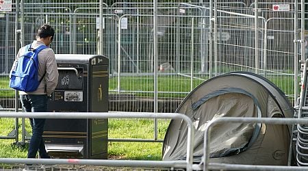 Barriers may continue to be erected on Grand Canal to avoid tent encampments