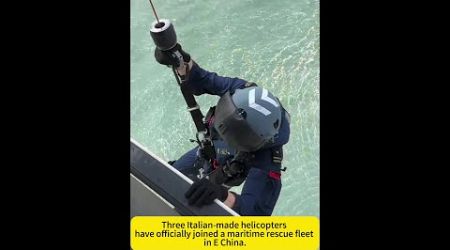 Italian helicopters join rescue fleet in E China
