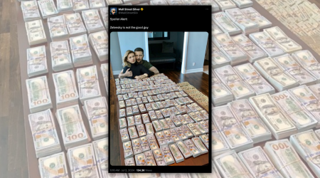 Zelesnkyy and Wife Were Allegedly Photographed with Bundles of Cash. Here's What We Know